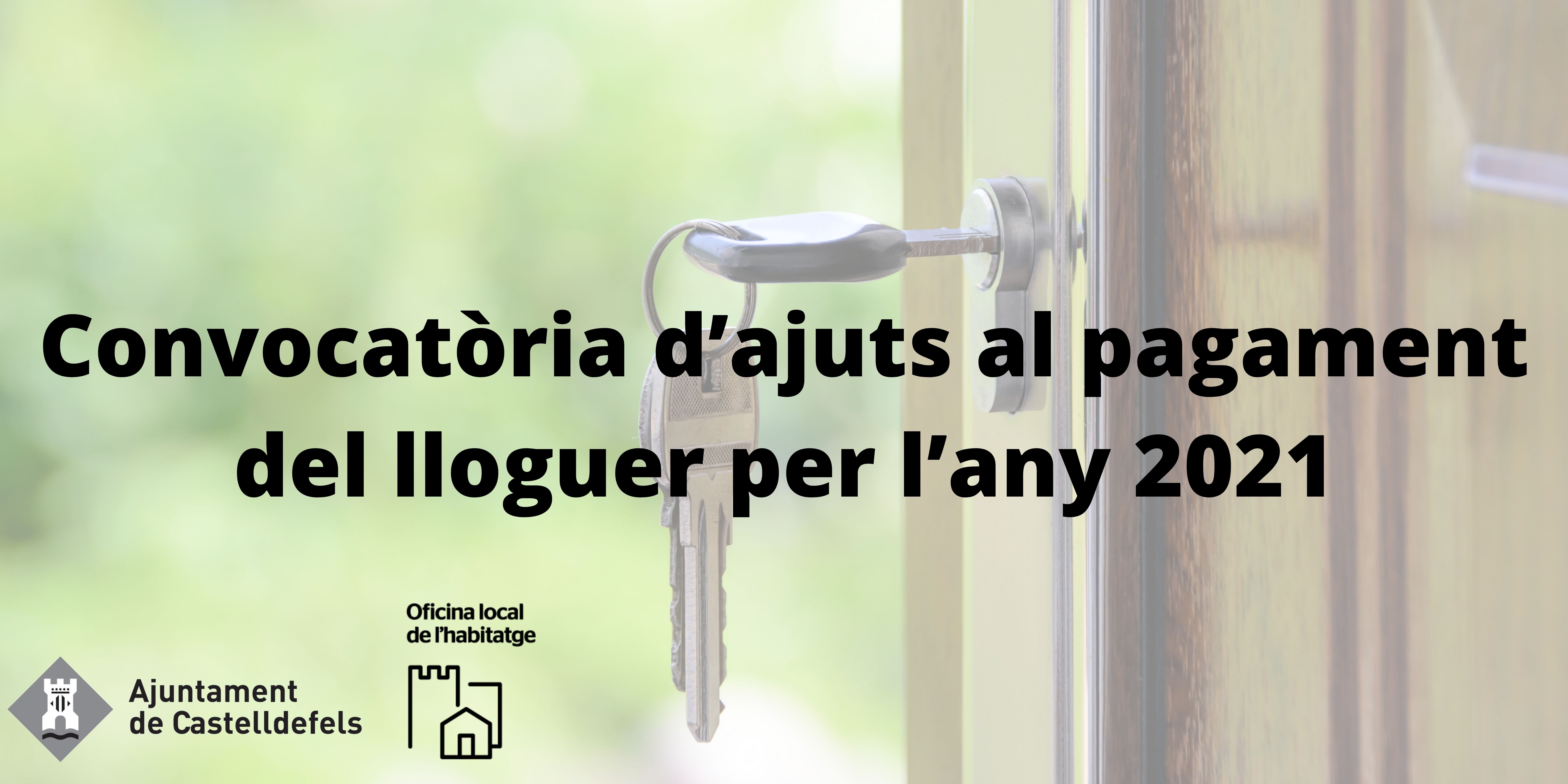 ajuts pagament lloguer 2021