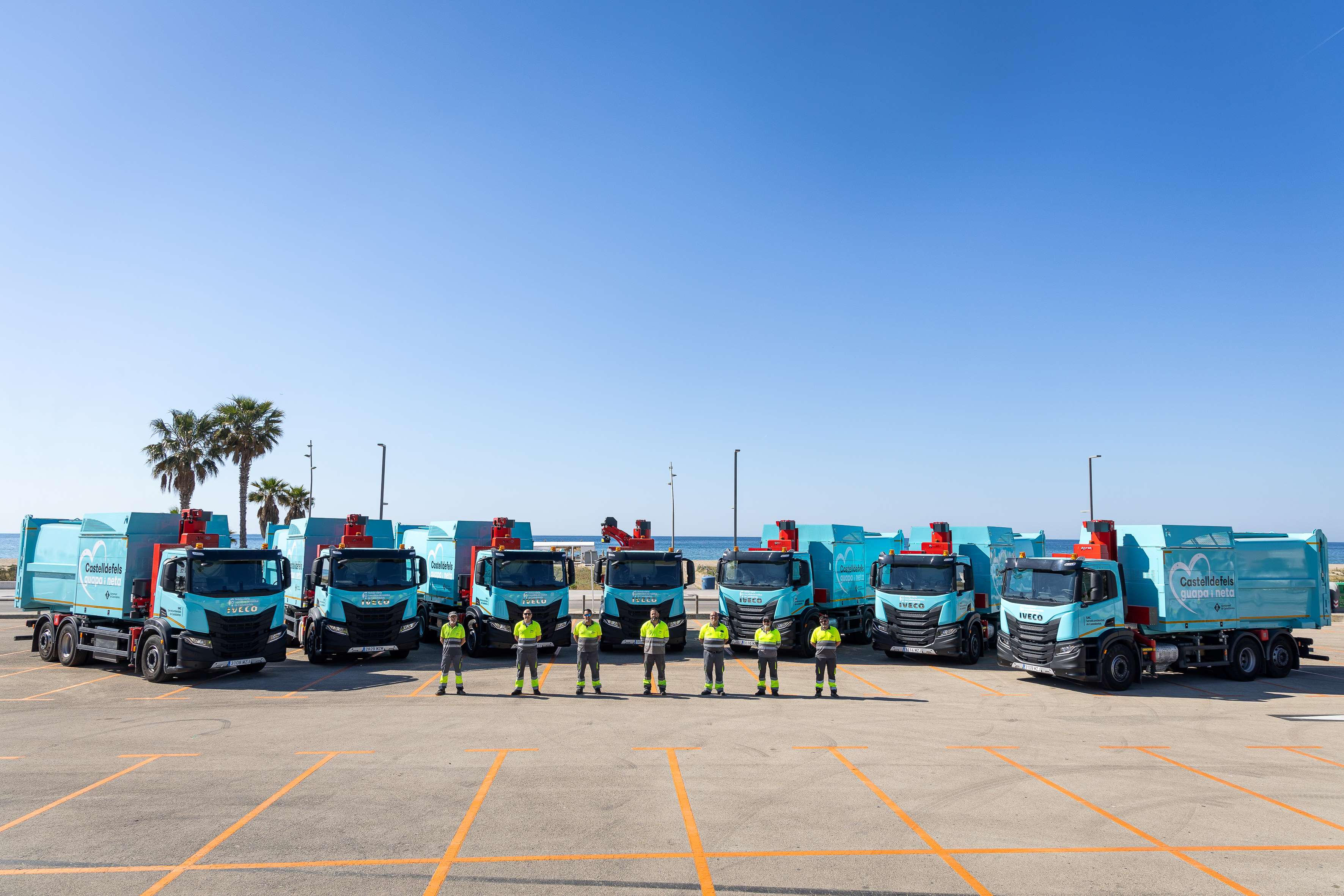 Castelldefels Flota de Camions Neteja 32