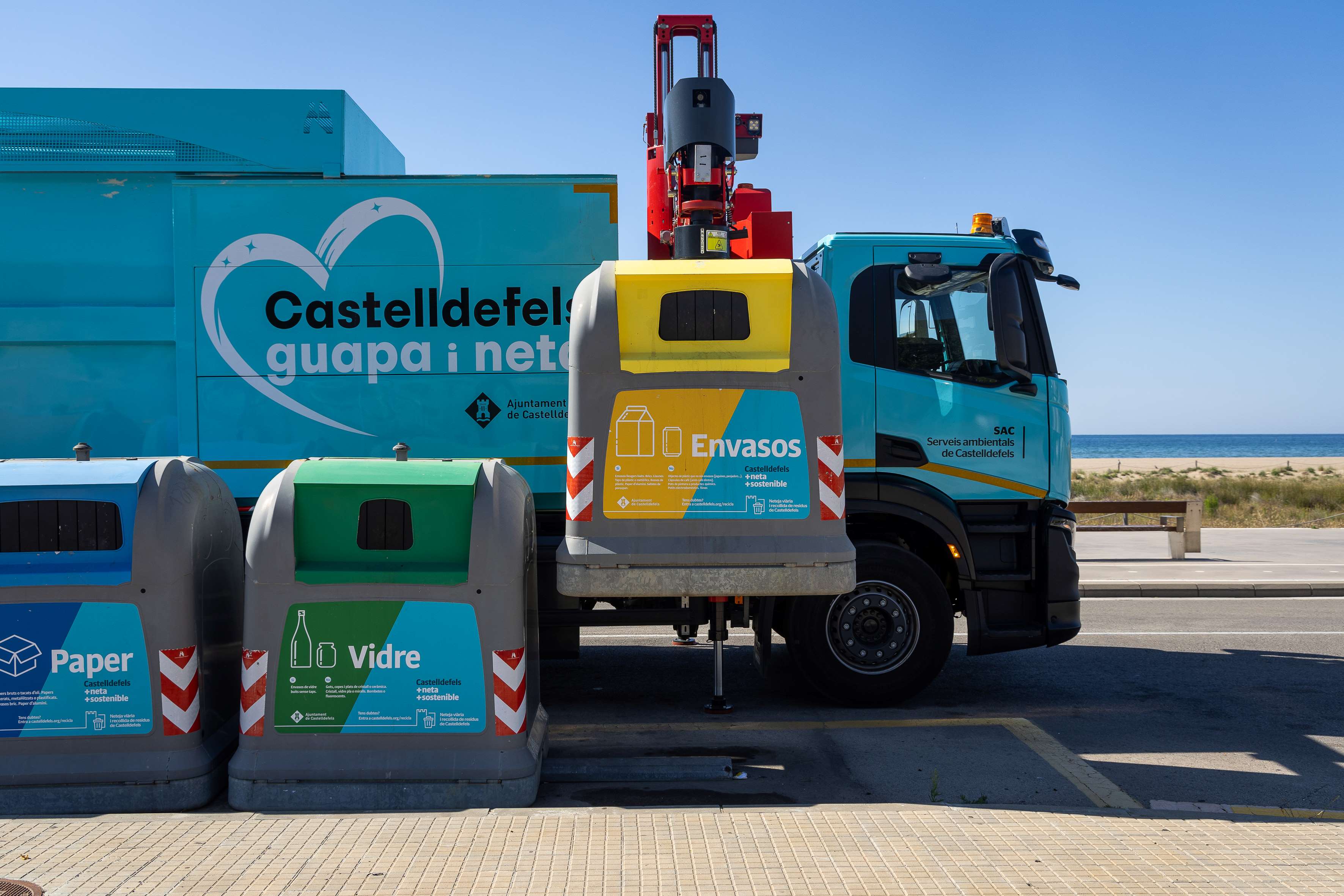 Castelldefels Flota de Camions Neteja 33