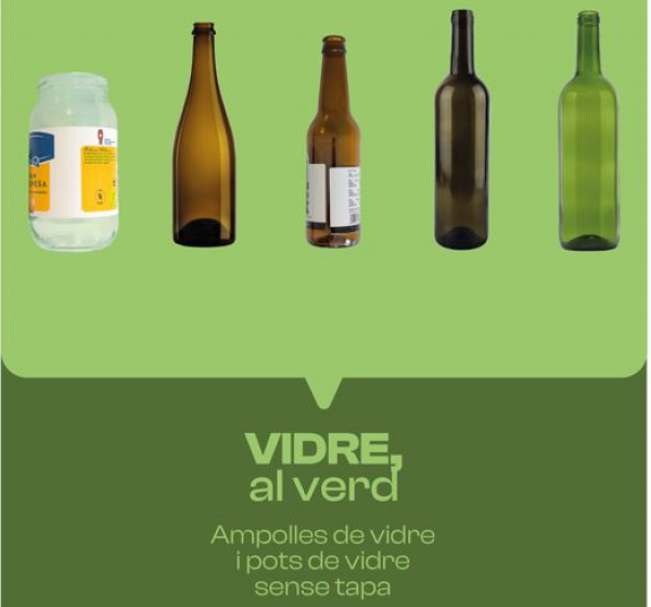 Iniciem la campanya “Plan Verano” per fomentar la recollida d&#039;envasos de vidre